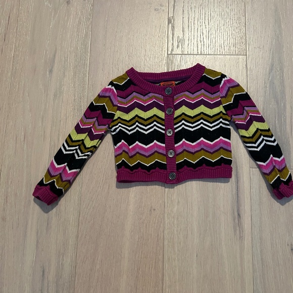 Missoni for Target Colorful Cardigan with Buttons for Girls Size 18-24M Fall! - Picture 2 of 4